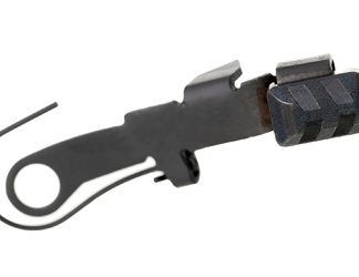 Tyrant CNC Extended Slide Release, Fits Glock 17/19/22/23/24/25/27/31/32/33/34/35 Gen2-4, PVD Finish, Black