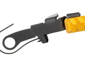 Tyrant CNC Extended Slide Release, Fits Glock 17/19/22/23/24/25/27/31/32/33/34/35 Gen2-4, PVD Finish, Gold
