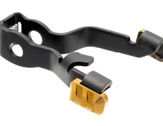 Tyrant CNC Extended Slide Release, Fits GLOCK 17/19/19X/26/34/45 Gen5/6, PVD Finish, Gold
