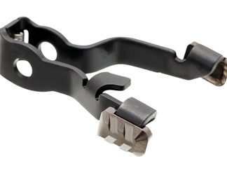 Tyrant CNC Extended Slide Release, Fits GLOCK 17/19/19X/26/34/45 Gen5/6, PVD Finish, Gray