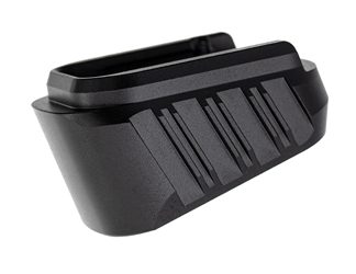 Tyrant CNC +3 Magazine Extension, Anodized Finish, Black, Fits Springfield Hellcat/Hellcat Pro