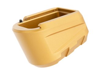 Tyrant CNC Mag Extension, +3, For Sig Sauer P365 X-Macro, Matte Finish, Gold