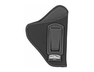 Uncle Mike's Inside The Pant Holster, Size 0, Fits Small Revolver With 2" Barrel, Right Hand, Black