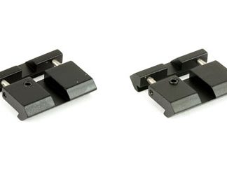 Leapers, Inc. - UTG Base, Fits .22/Airgun to Picatinny/Weaver Rails, Low Pro Snap-In Adaptor
