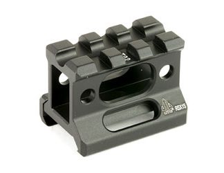Leapers, Inc. - UTG Riser Mount, 1", 3 Slots, Fits Picatinny, Black Finish