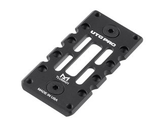 Leapers, Inc. - UTG M-LOK to ARCA Adapter, Fits M-LOK Rail, 3.1" Long, Anodized Finish, Black