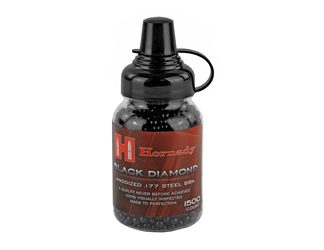 Umarex Hornady Black Diamond .177 Steel BBs, Bottle of 1500