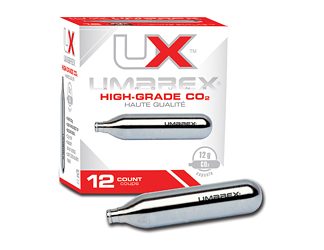 Umarex Walther 12 gram CO2 Capsules, 12 Pack