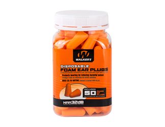 Walker's Ear Plug, Foam, Orange, 50 Pairs per Jar