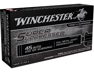 Winchester Ammunition Super Suppressed