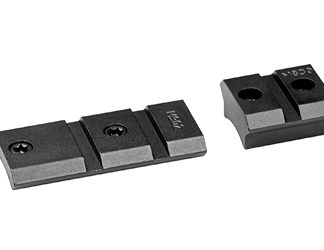 Warne 2 Piece Base, Black, Matte