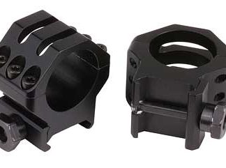 Weaver Tactical Ring, 1", High, 6-Hole, Matte Finish