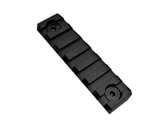 XTS M-LOK Picatinny Rail, 5 Slot, Anodized Finish, Black