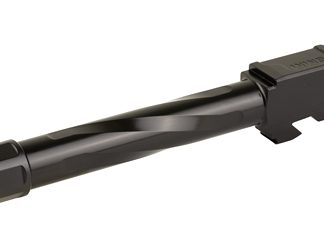 Zaffiri Precision Pistol Barrel, 9MM, 4.97", Threaded, Fits Glock 17 Gen 3, Nitride Finish, Black
