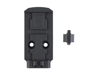 Calculated Kinetics Optic Plate System with Iron Sight, For MAC DS 1911, Fits ACRO Footprint, Anodized Finish, Black